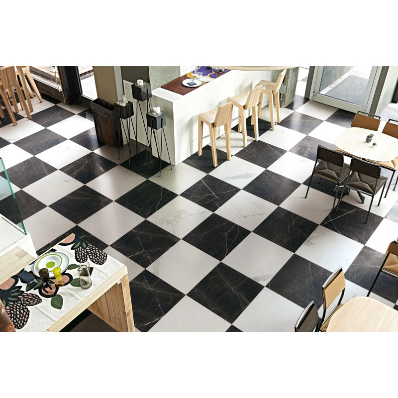 IL Lusso Calacatta 24 x 24 mat, Blanc mat