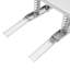 Outil manuel de pressage de viande de charcuterie Capacité de 6,6 lb en acier inoxydable Outil de pressage de tofu pour viande de bœuf avec bacon filtrant
