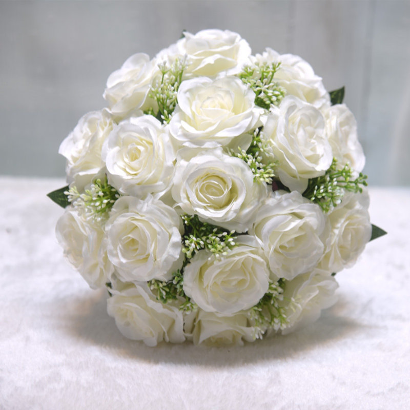 Bouquet de mariage, Beige