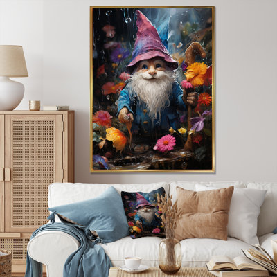 Gnomes du futur II sur toile
