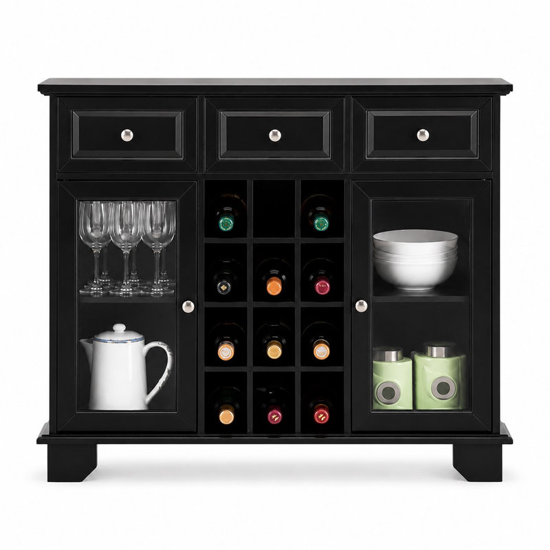Rafaan 36.5 " L Bar Cabinet