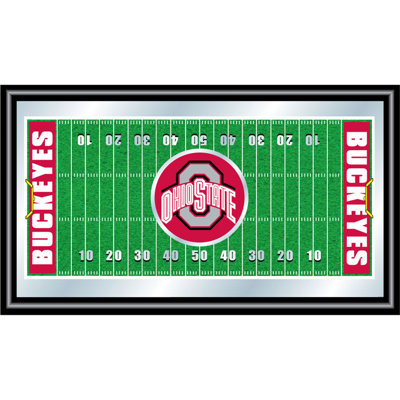 NCAA Football Field Framed Vintage Advertisement