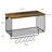 Wood 1 Wall Towel Rack