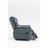 Comfort Recliners With Heat Massage Chenille Blue-green Multifunctional Relaxation