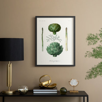 Fruit & Vegetable Varieties II Framed Print - Solid Wood