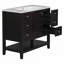 Meuble-lavabo 36 po avec lavabo en céramique-122308807
