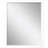 43" White Framed Accent Mirror
