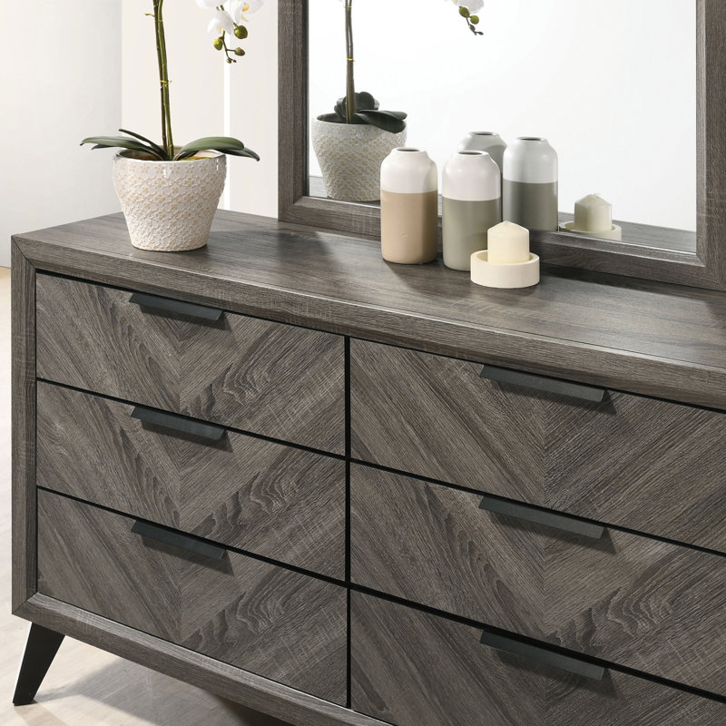 Keni 59'' W 6 - Drawer Dresser