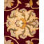 Tapis rouge noué à la main de conception unique 12 pi 2 po x 15 pi 3 po Depew
