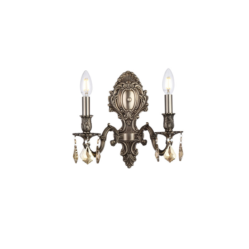 Cristal taillé royal monarque Mardochée, H 11,5 po x l 10 po x P 10 po, Bronze foncé, 2