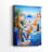 Oia Caldera I -Gallery Wrapped Cavas-691471962