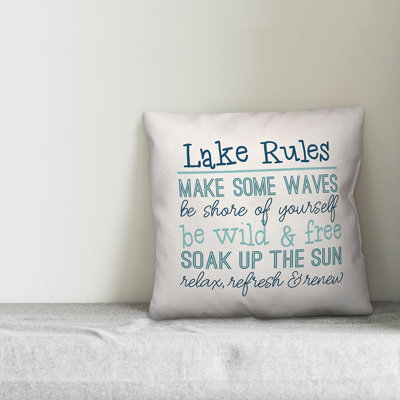 Outdoor Reversible Throw Pillow