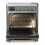 Majestic III Series 30 Inch Induction Range with 4 Induction Elements in Stainless Steel (Burnished Trim)-1810982688-1810982695