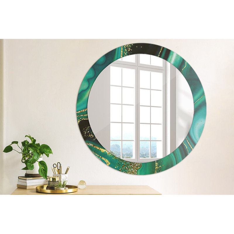 Huldar Glass Flat Wall Mirror