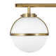 Arie 3 Light Frosted Dimmable Vanity Light