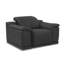 Fauteuil inclinable électrique en cuir italien Kingswood-50816723