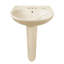 Supreme Ceramic 23" Semi Pedestal Bathroom Sink