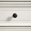 Commode 5 tiroirs Aryion pour jeunes en brun et blanc