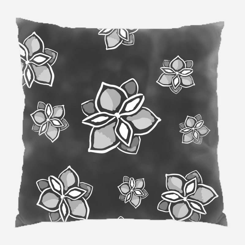 Coussin magnolia, Intérieur