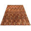 Tapis noir / brun unique de 6 pi x 8 pi 8 po Bagdat