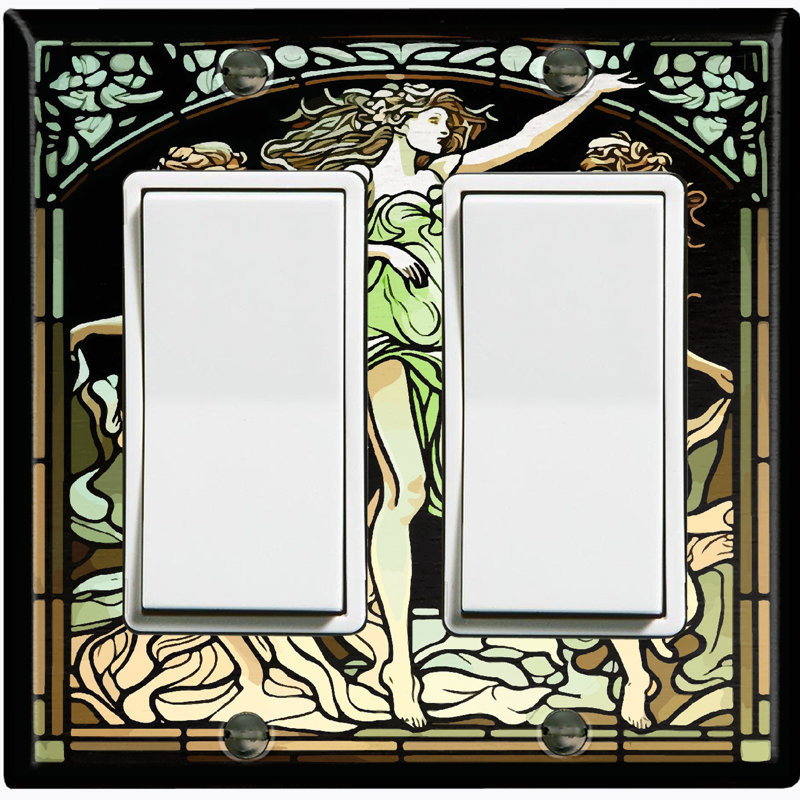 2 - Gang Rocker Standard Wall Plate