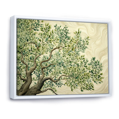 «Tree American Basswood Collage 1», art mural arbre