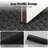 18×30 In. Front Door Mat Stain And Fade Resistant Low Profile Backing Entry Mat Low Profile Doormat In Gray-1853320459