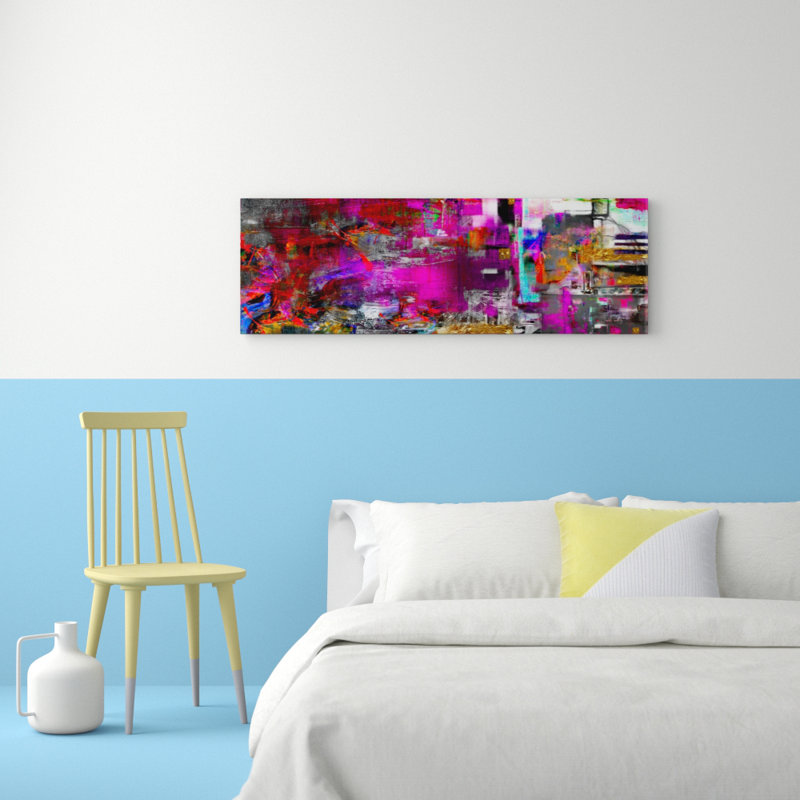 Purple Orangery - Print on Canvas, 135 cm x 45 cm