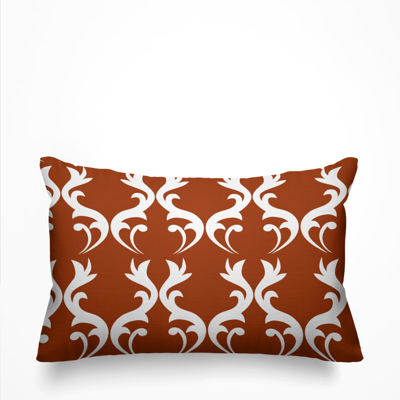 Housse et insert de coussin d'extérieur Galton, Épice