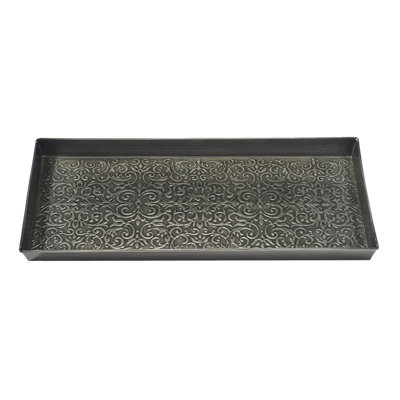 Enchanted Scroll 30 in. x 13 in. Indoor Boot Tray