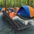 Portable Folding Heavy Duty Camping Cots Sleeping Cot with Carry Bag and 3" Mattress 900 LBS-90743971