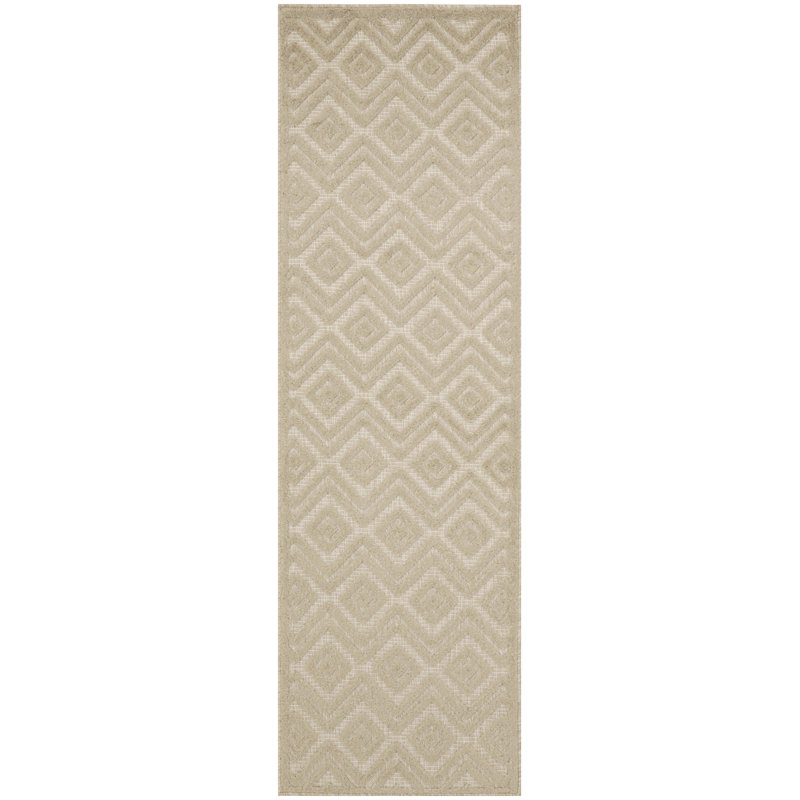 Klowie Geometric Indoor/Outdoor Area Rug, Runner 2'2" x 7'6"