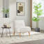 Chaise d'appoint rembourrée Mordern-1610447725