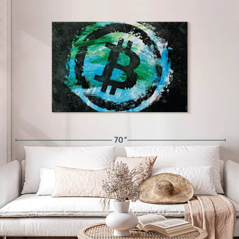 Logo Kerner Bitcoin X, H 30 po x l 45 po