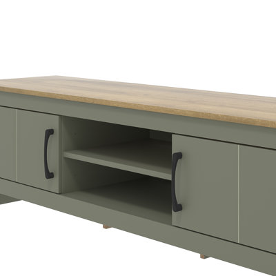 Limestone Wide 2 Door TV Stand for TVs up to 55"