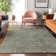 Premium Machine Washable Prisco Green Rug