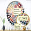 Verre tulipes liquides Art I - Miroir décoratif Radial Dot-MIR112485-Ovale-95182112