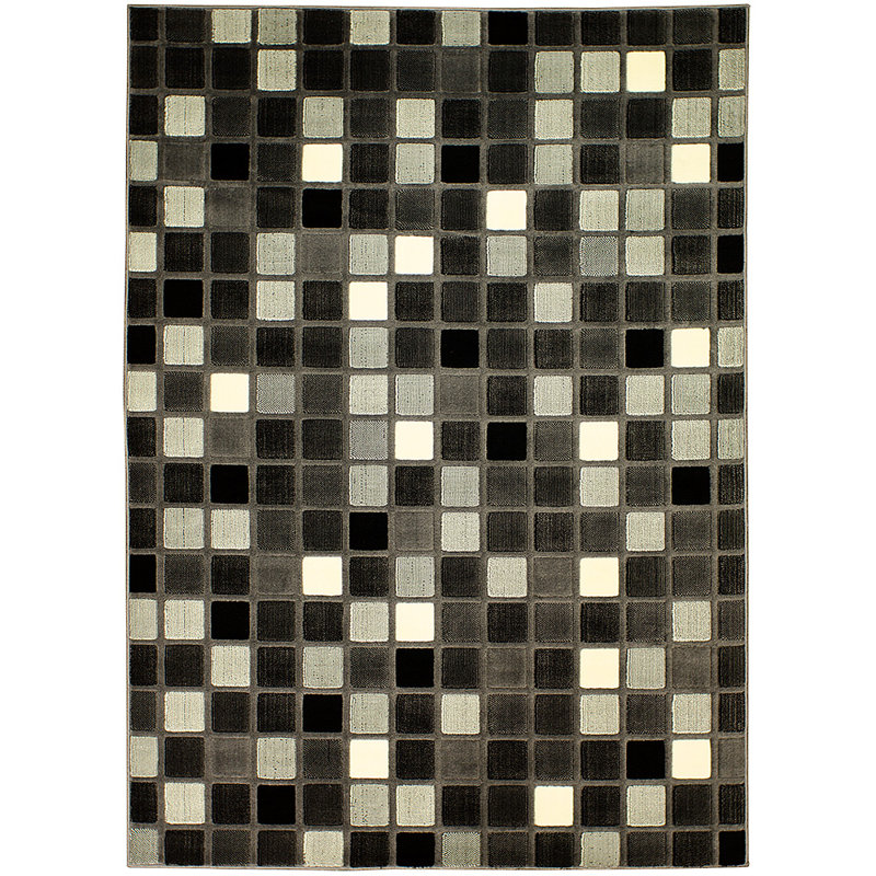 Geometric Indoor Rug, 5'2" x 7'2"