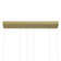 3 - Light Unique / Statement Modern Linear LED Chandelier