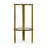 Cosmo Glass Top End Table