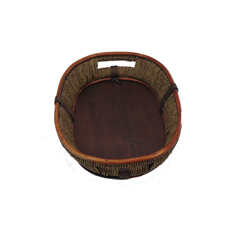 Bay Isle Home™ Decorative Basket, Dark Brown