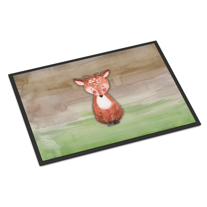 Non-Slip Outdoor Doormat, Rectangle 18" x 27"