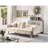 80'' Convertible Velvet Sofabed Sleeper Futon With 2 Pillows-1172283797
