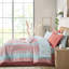 Literie corail à médaillon avec draps - Détails détaillés-119104571-119104569