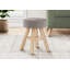 Petit repose-pieds, repose-pieds rond, repose-pieds avec pieds en bois-1489691631-1489691626