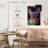 Brampt Sphynx Cat Multicolored Abstract-108611227