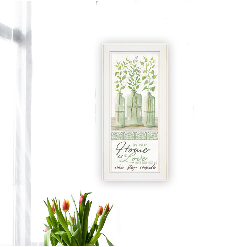 'In Our Home' by Cindy Jacobs - Picture Frame Painting Print on Paper