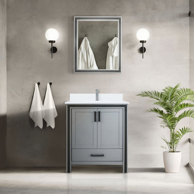 30 In. X 22 Bath Cabinet With 28 Mirror & Extensible Storage 30" W Bathroom Vanity 22" D, 28" Versatile Option