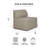Big Joe Patio Armless Chair-68740352