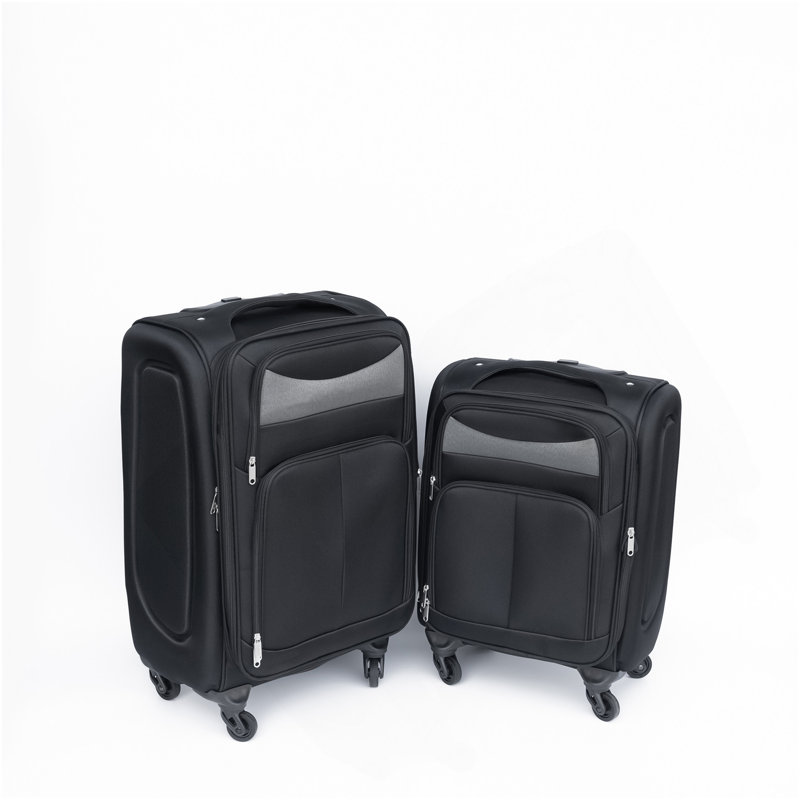 (20 + 24) Ensemble de valise deux pièces Valise à roulettes sans verrou universel
